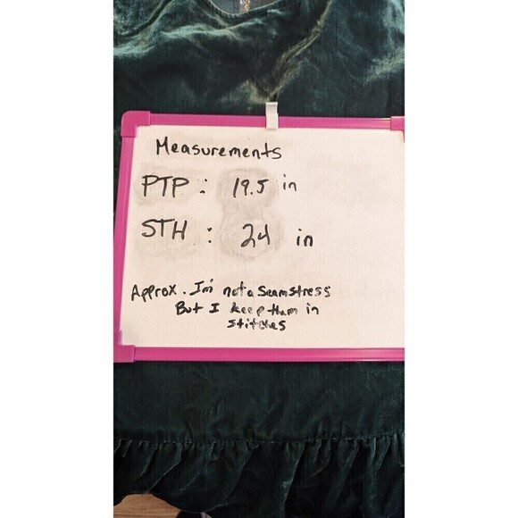 J. Crew‎ Green Velvet Sleeveless Top Peplum Hem Women's Size 10 - Picture 4 of 5